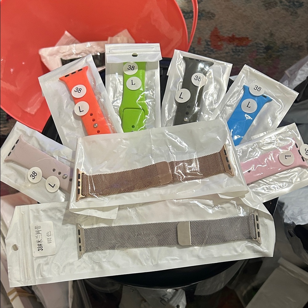Apple Watch 38-41mm bands Smartwatch Band Set - Multicolor